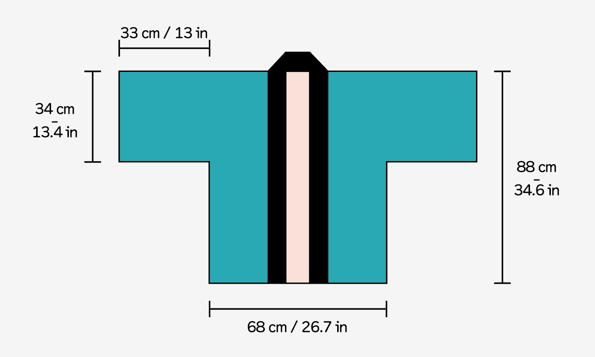 Happi Size Guide