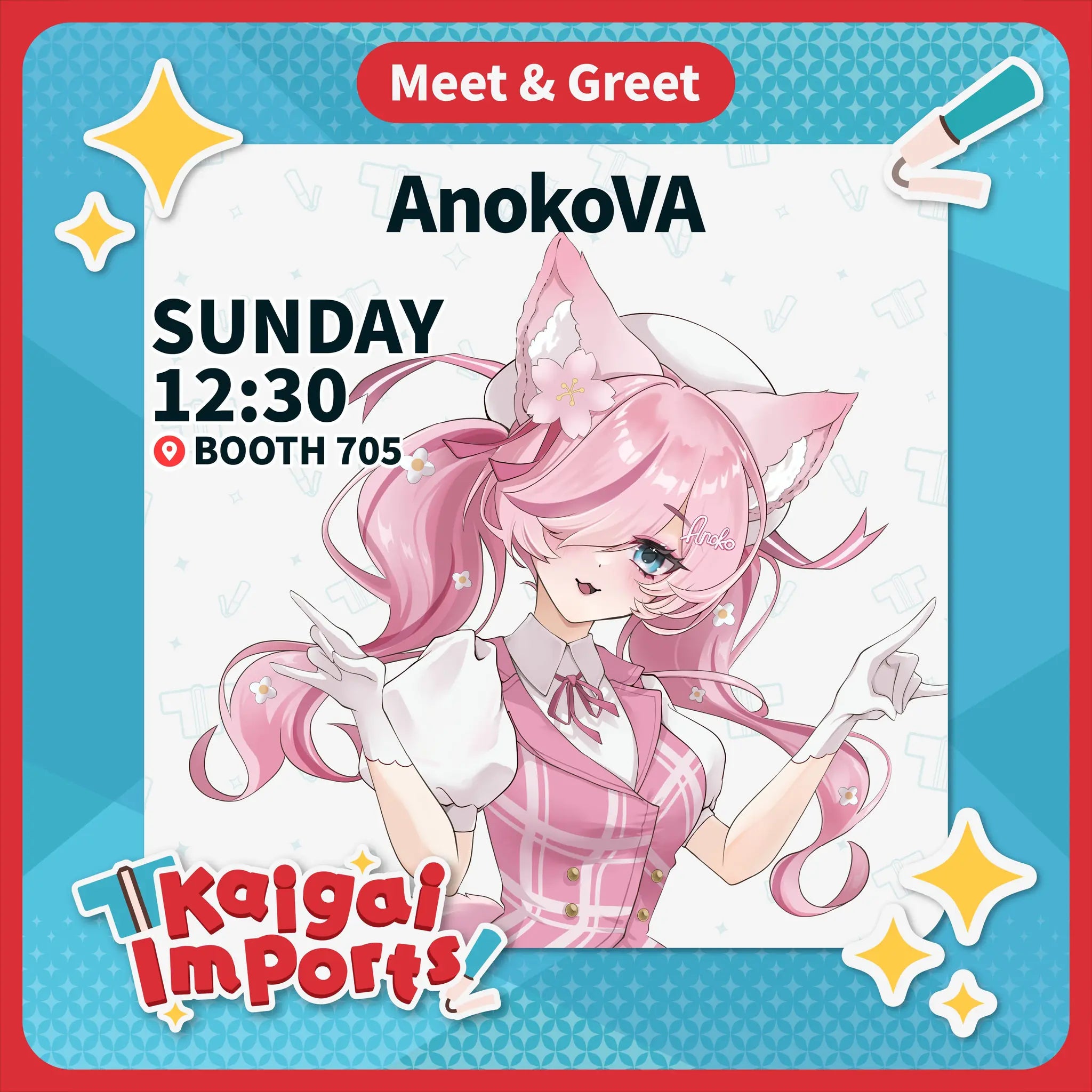 AnokoVA Meet and Greet Ticket