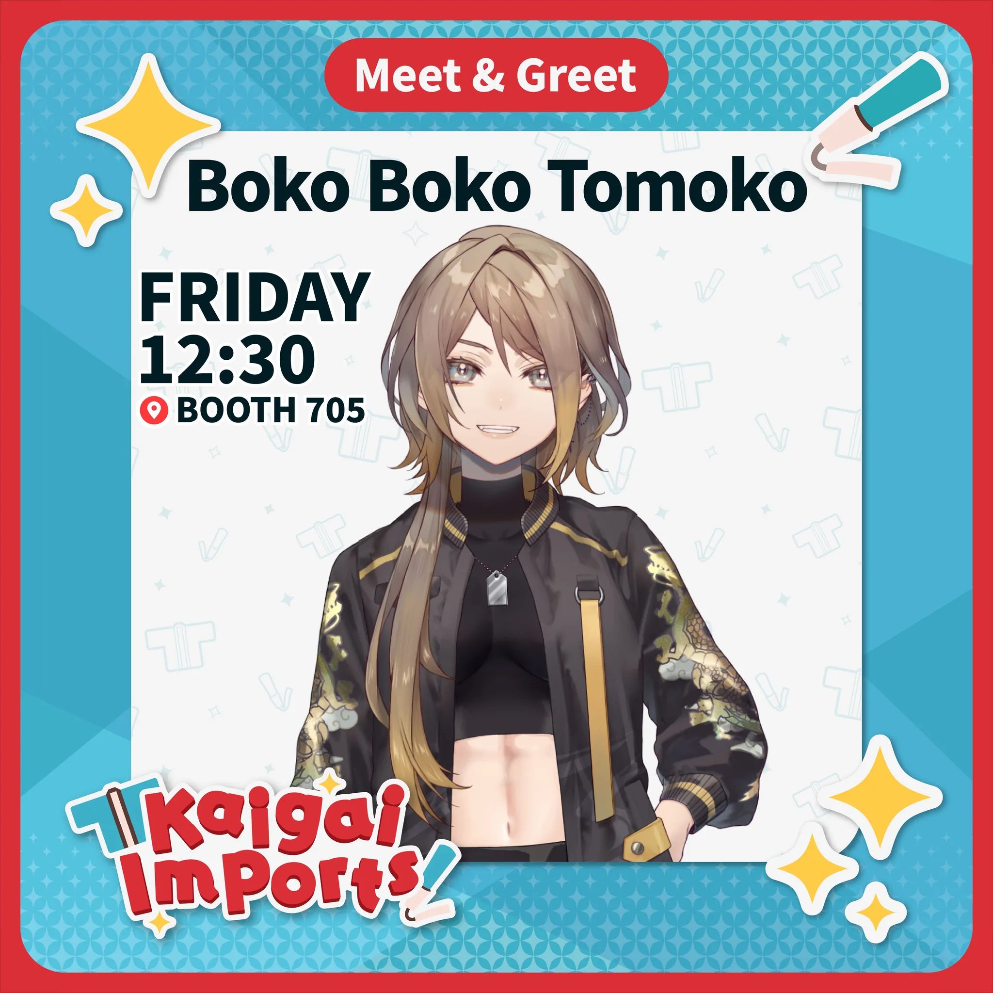Boko Boko Tomoko Meet and Greet Ticket