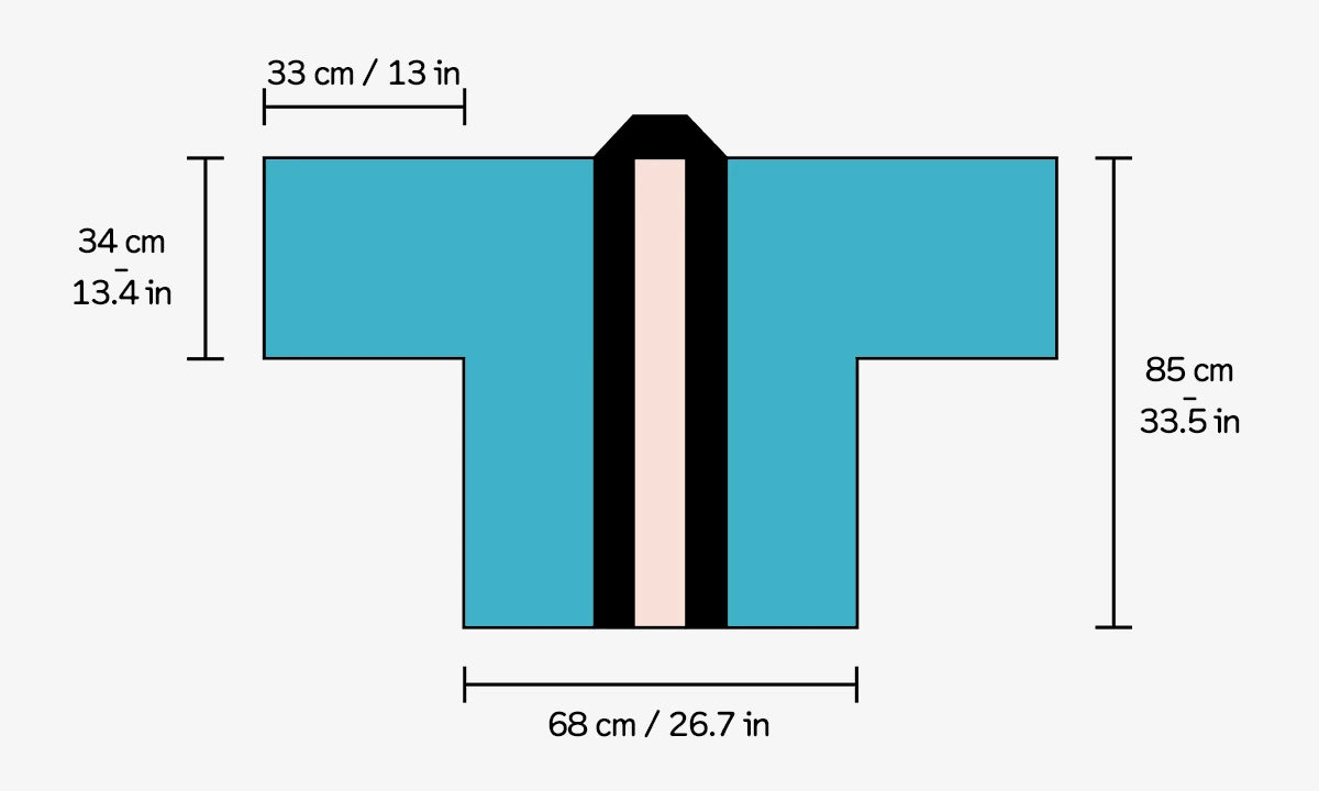 Happi Size Guide