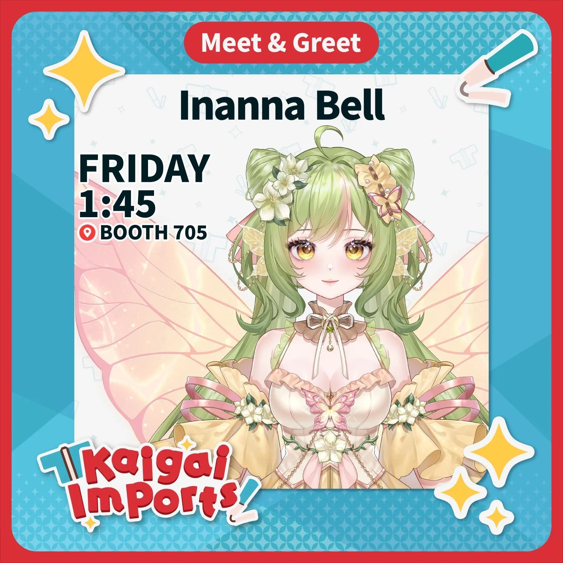 Inanna Bell Meet and Greet Ticket