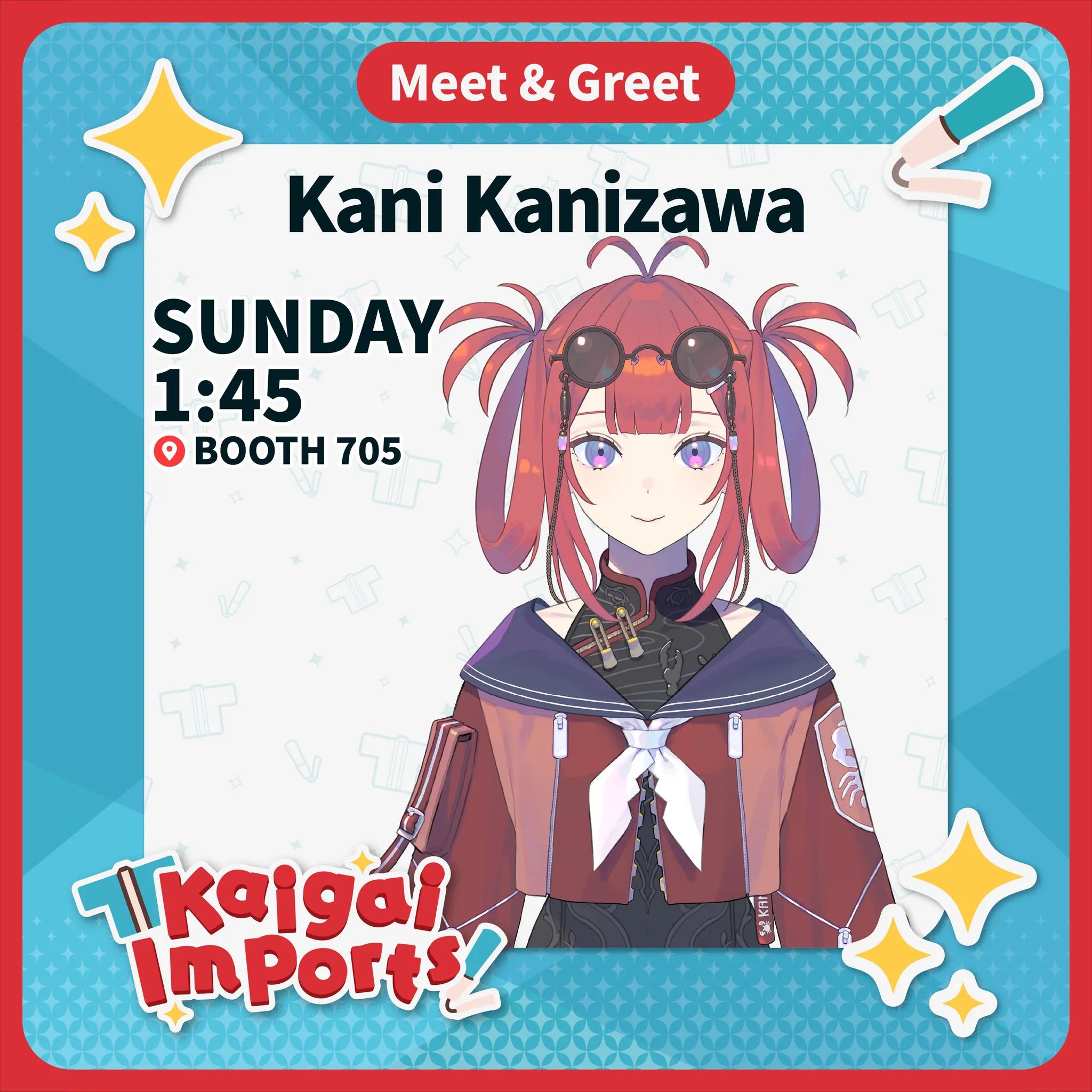 Kani Kanizawa Meet and Greet Ticket