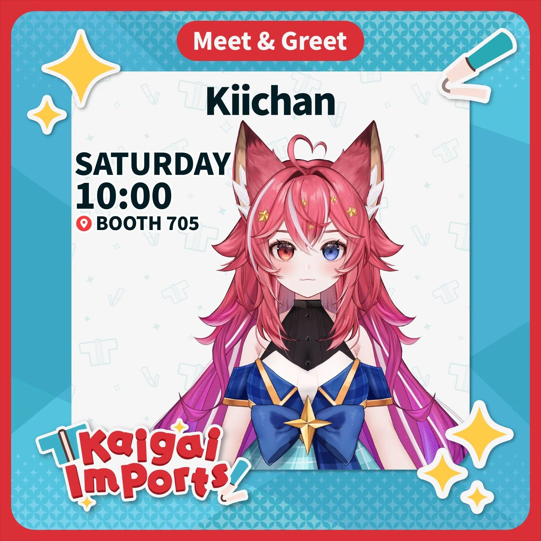 Kiichan Meet and Greet Ticket