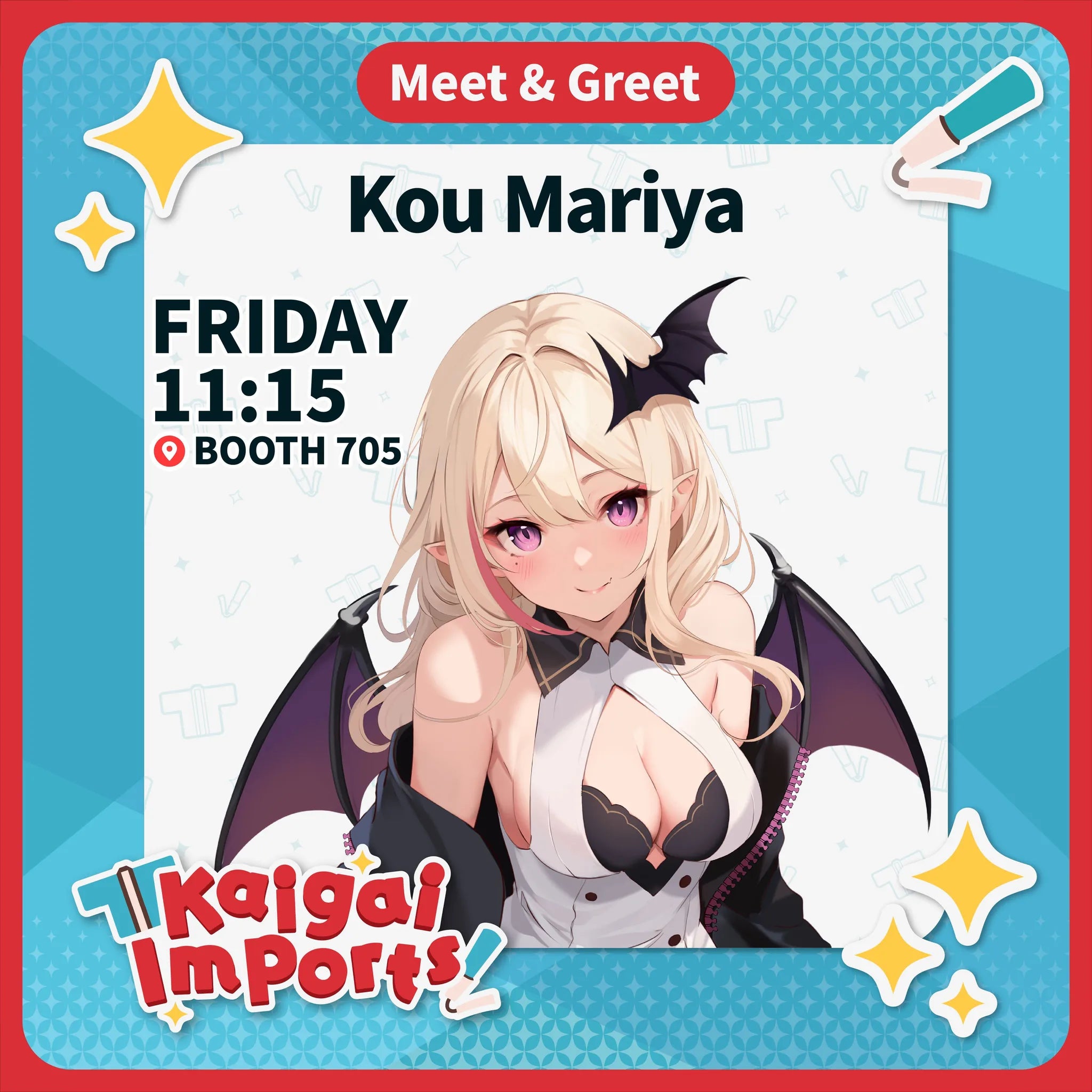 Kou Mariya Meet and Greet Ticket