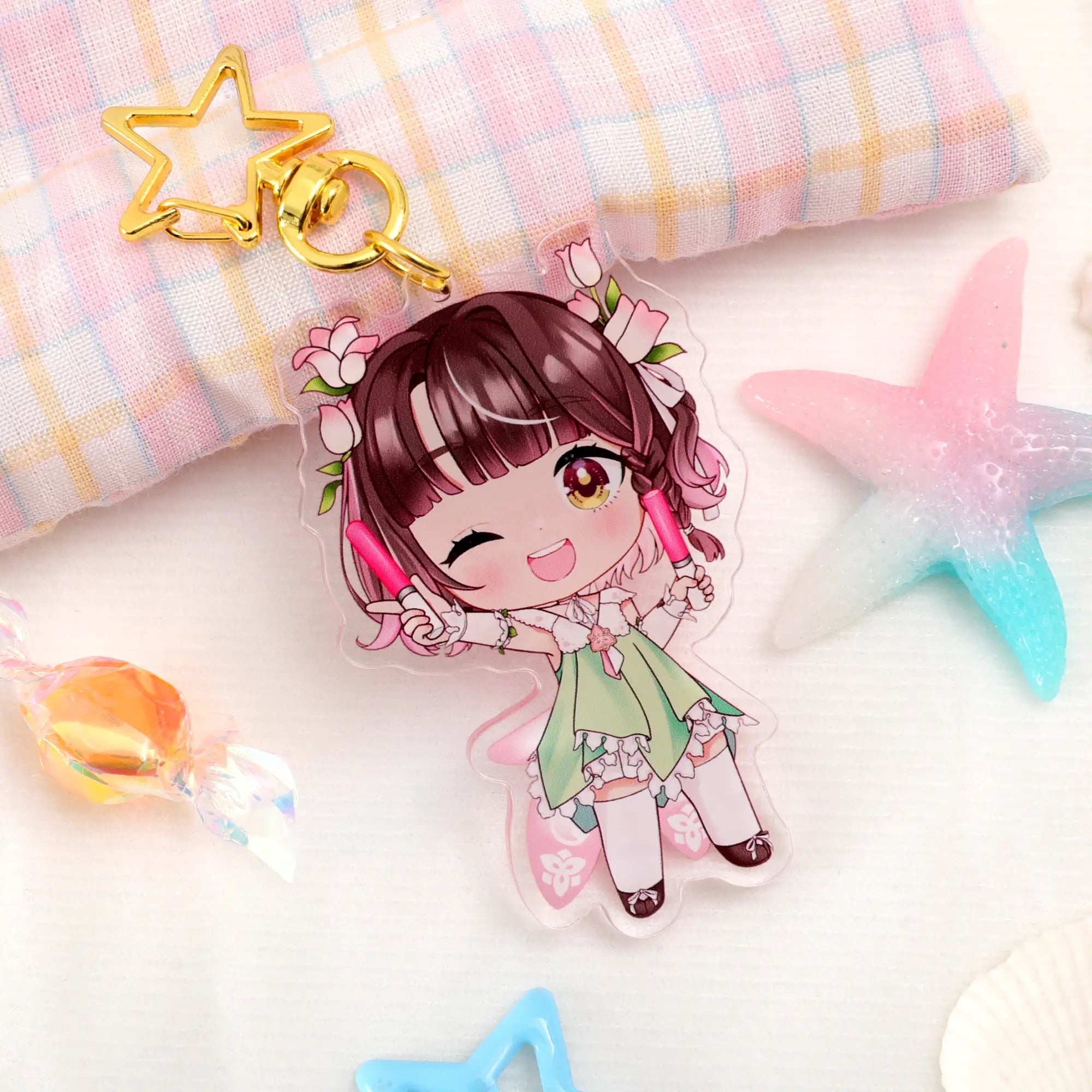 Phoebe Chan Chibi Keychain