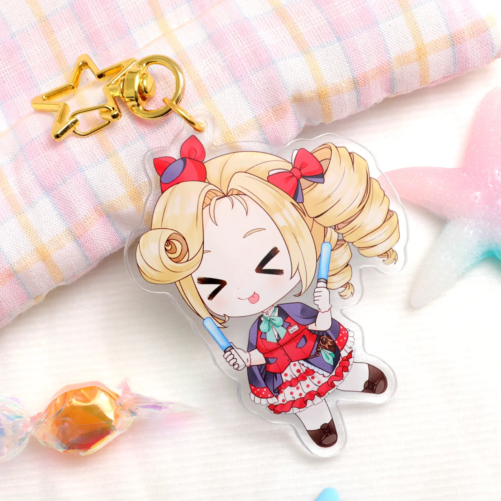 Victoria Roman Chibi Keychain
